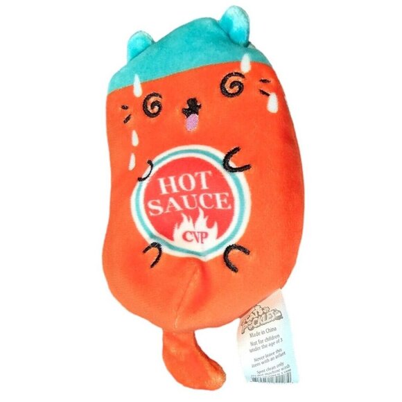 Cats Vs Pickles Hot Stuff #261 Soft Bean Bag Plush Gold Series Limited Release - Picture 1 of 6